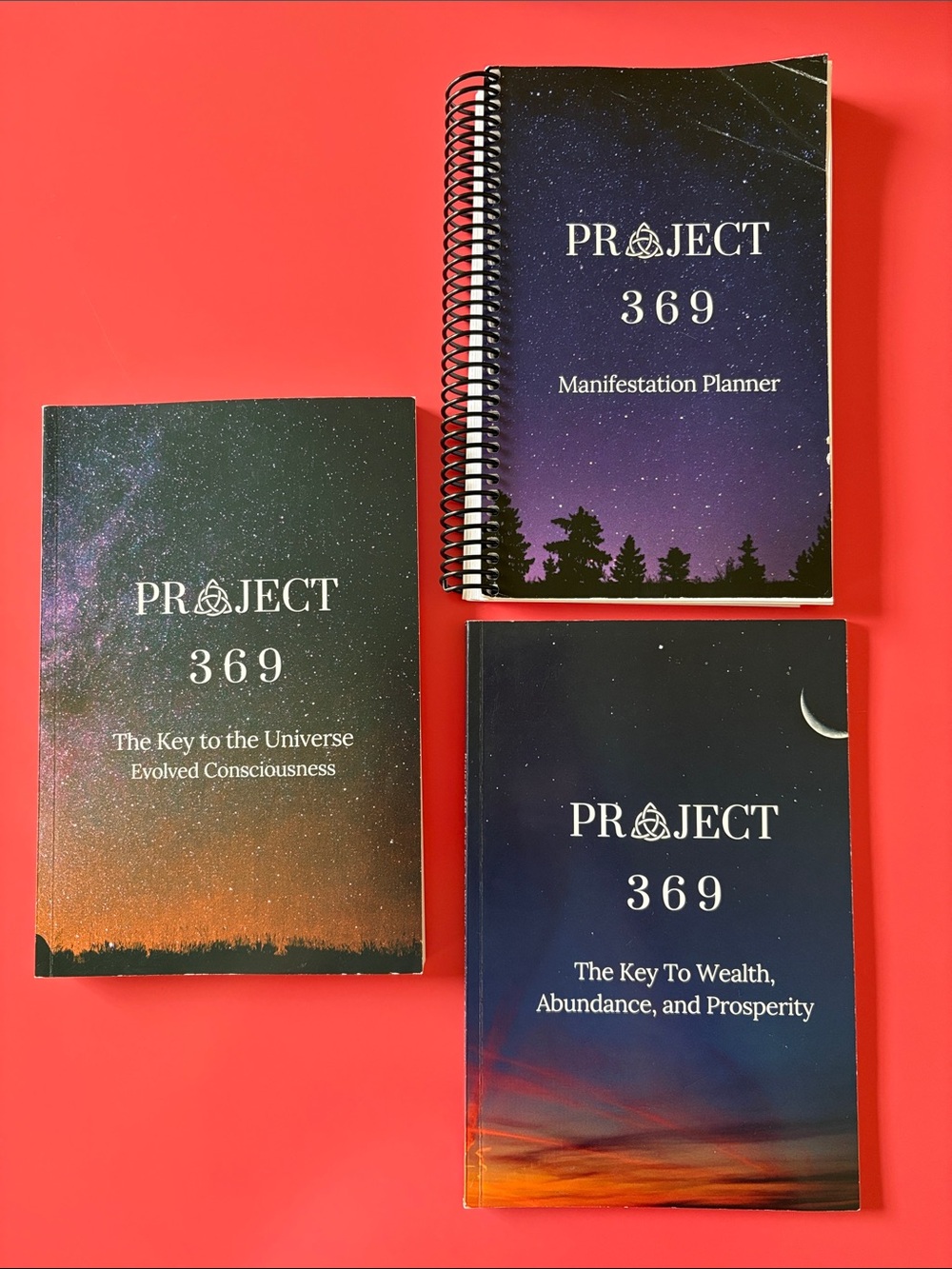 Y/Project 369 Manifestation Planner Set - Purple & Deep Blue Covers